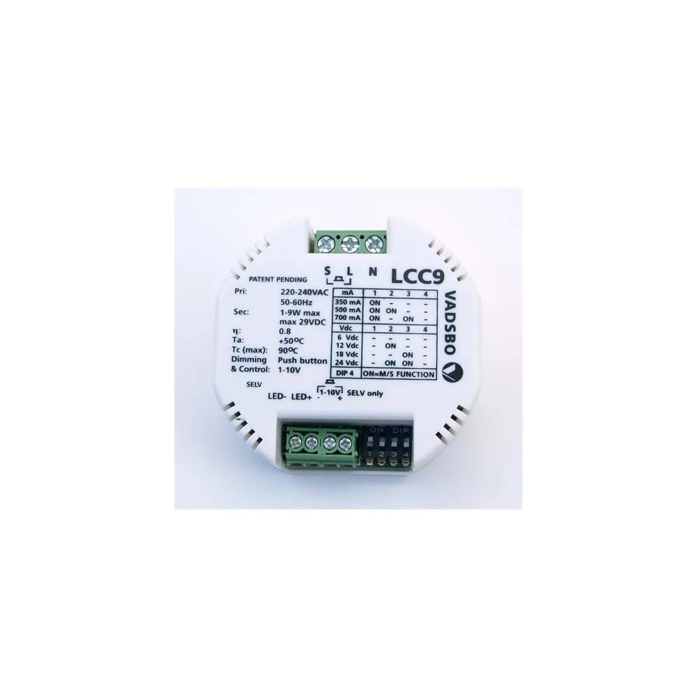 Drivdon transformator 12v dimbar LCC9W LED