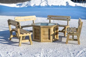 Grillplats Fjälldal, tryckimpregnerat